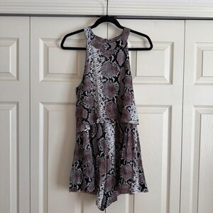 Peach Love California Snakeskin Romper